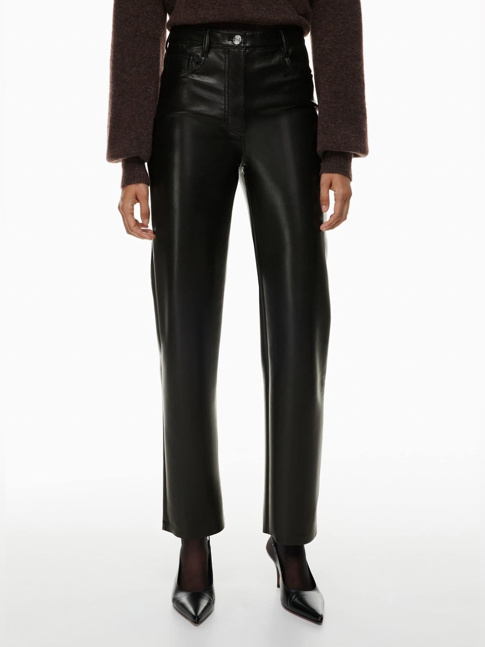 Wilfred Aritzia “The Melina” Faux Leather Pant! Size 6!
